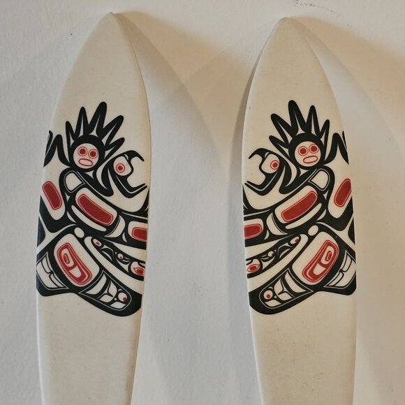 First Nations Pair of Serving Utensils - Picture 4 of 4